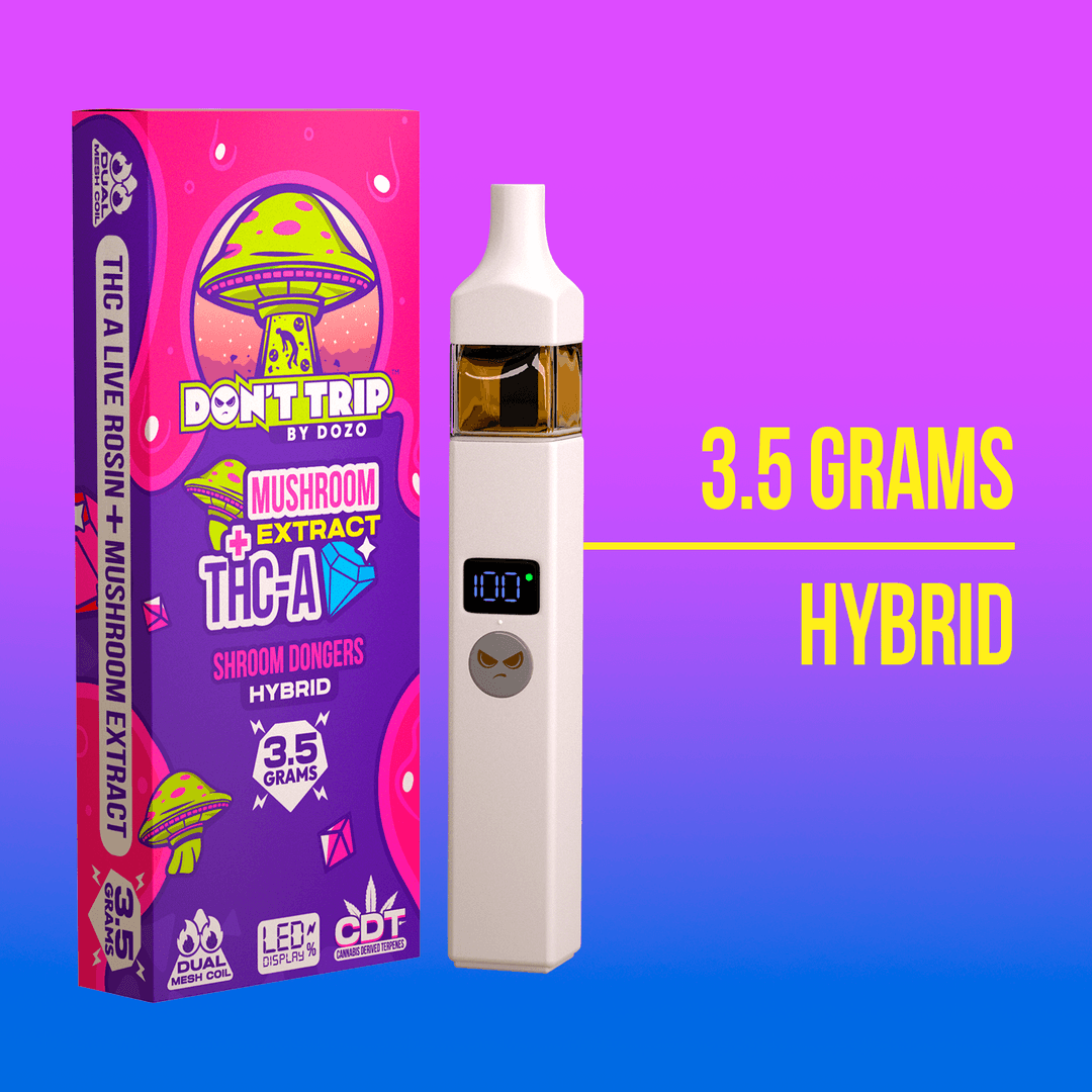 3.5g Dozo Don't Trip Mushroom Vape