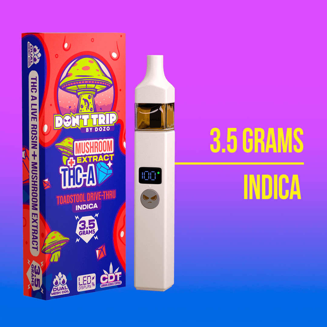 3.5g Dozo Don't Trip Mushroom Vape