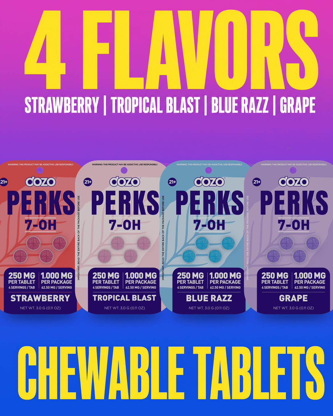 Dozo PERKS 7-OH High Potency