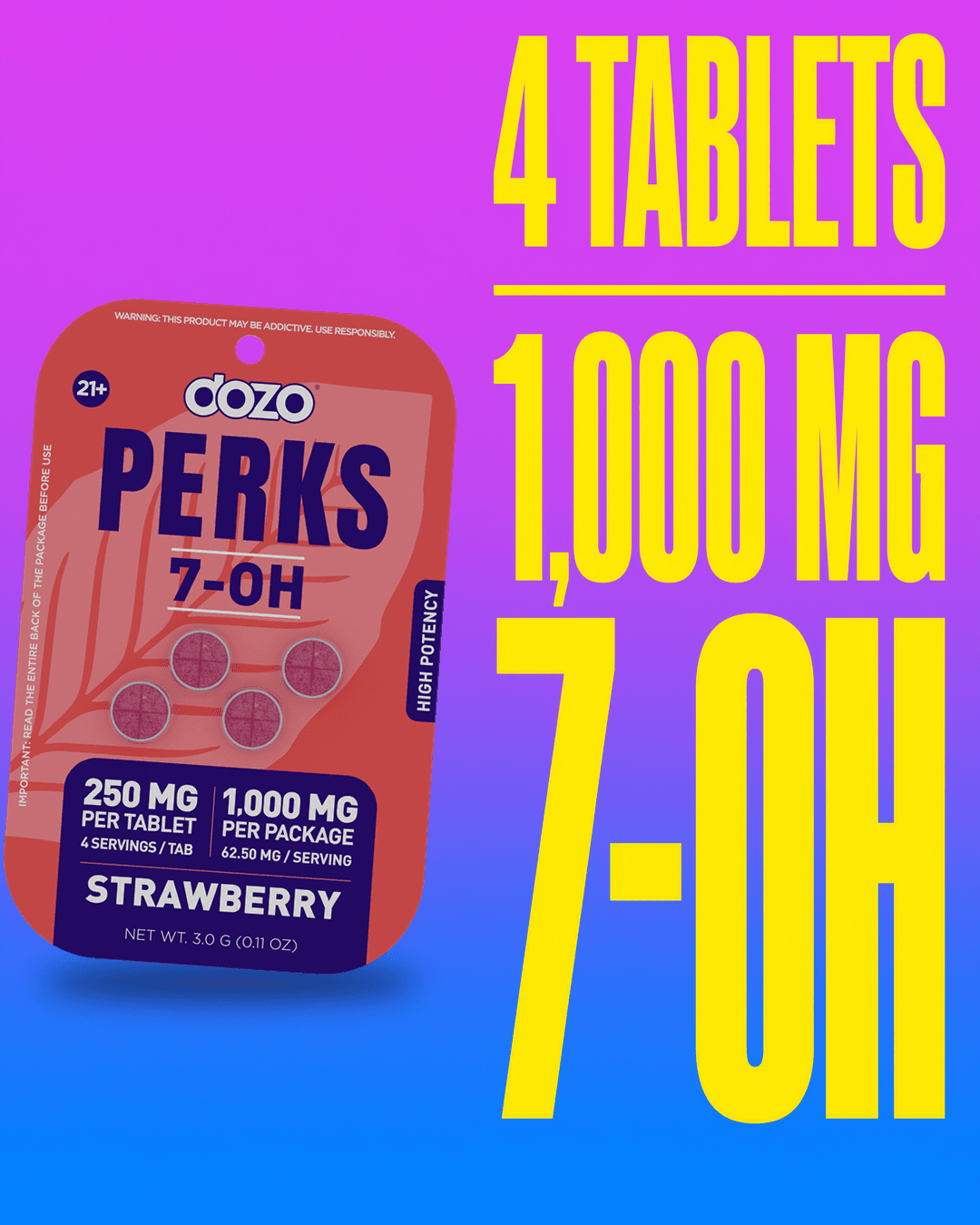 Dozo PERKS 7-OH High Potency
