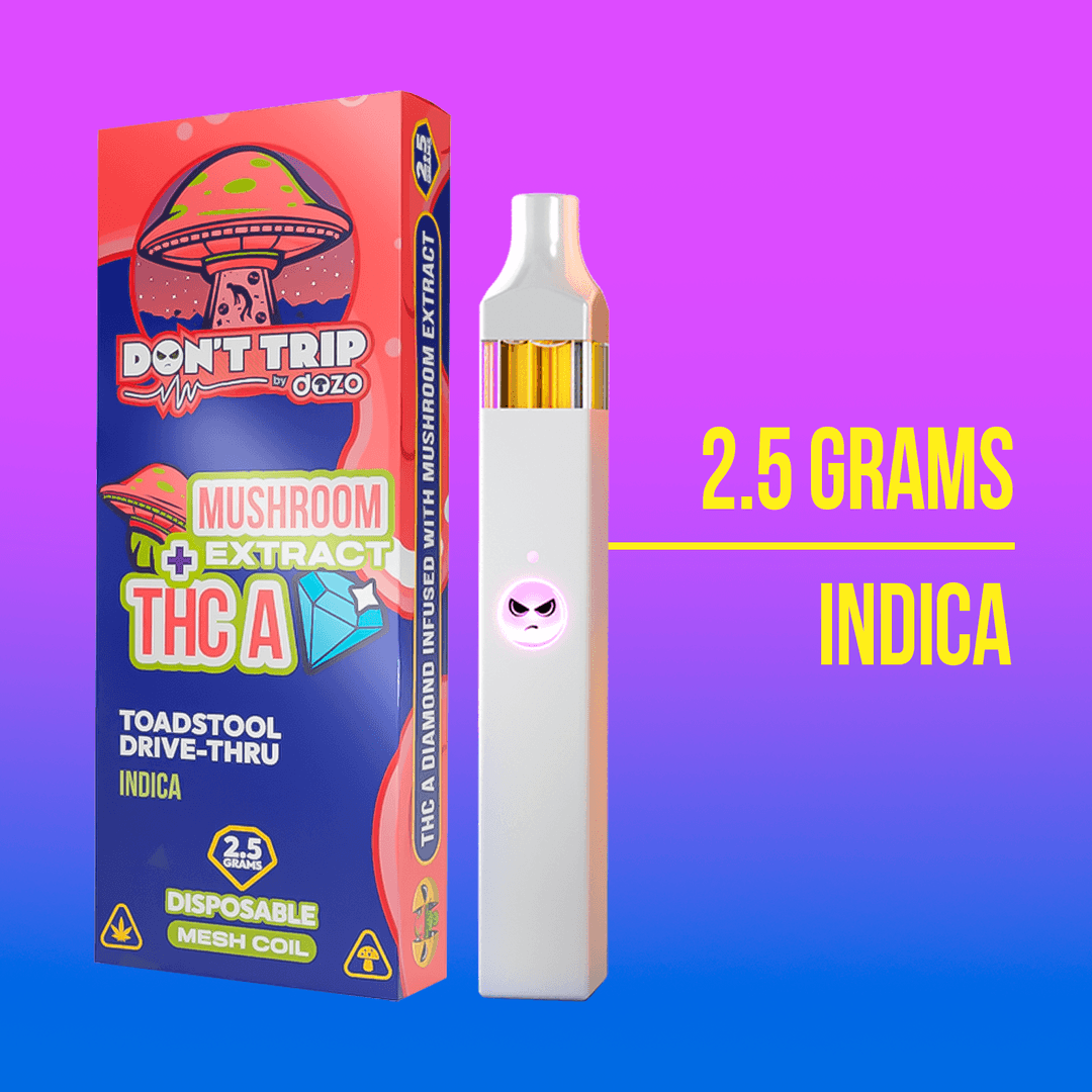 2.5g Don't Trip Mushroom Disposable