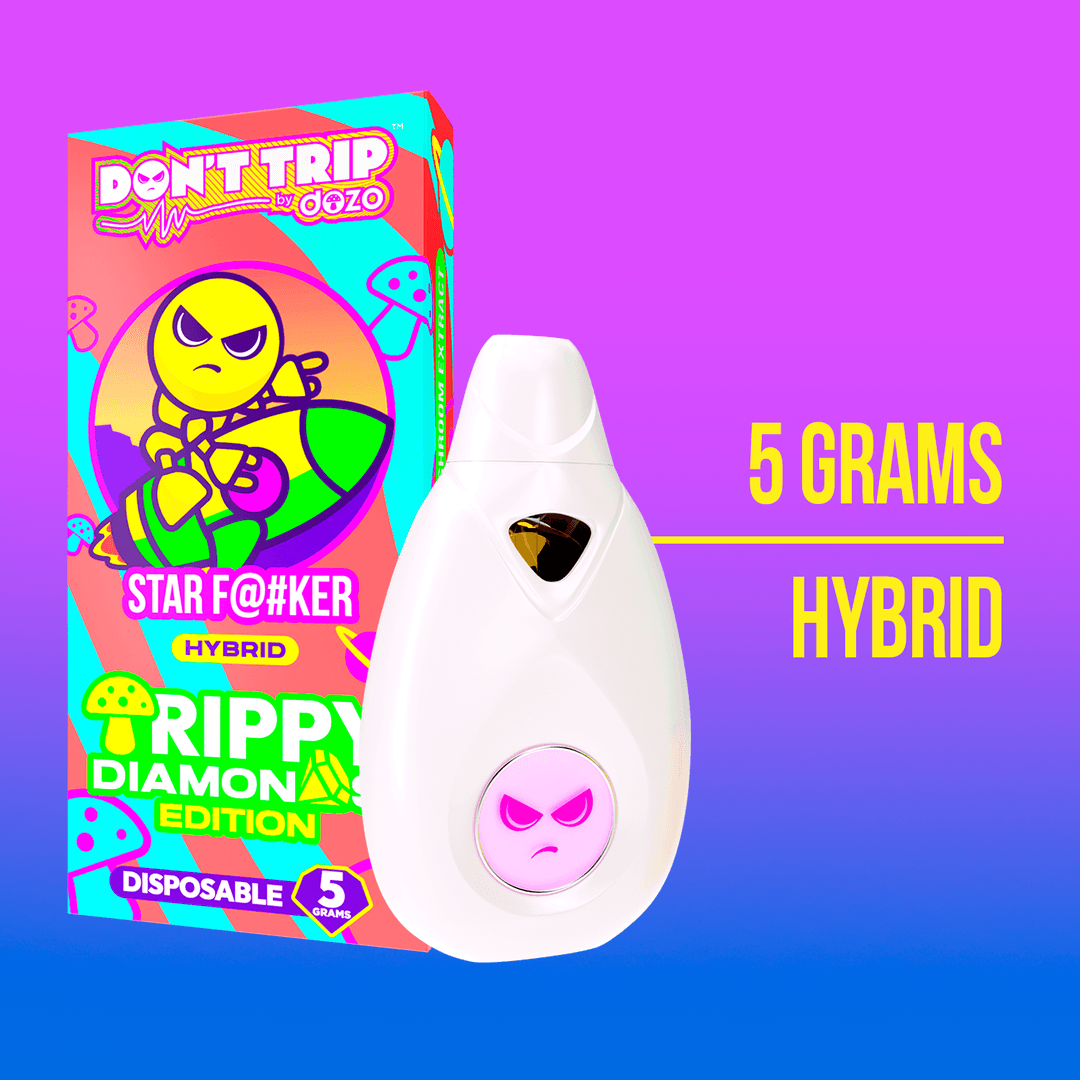 5g Trippy Diamonds Mushroom Vape