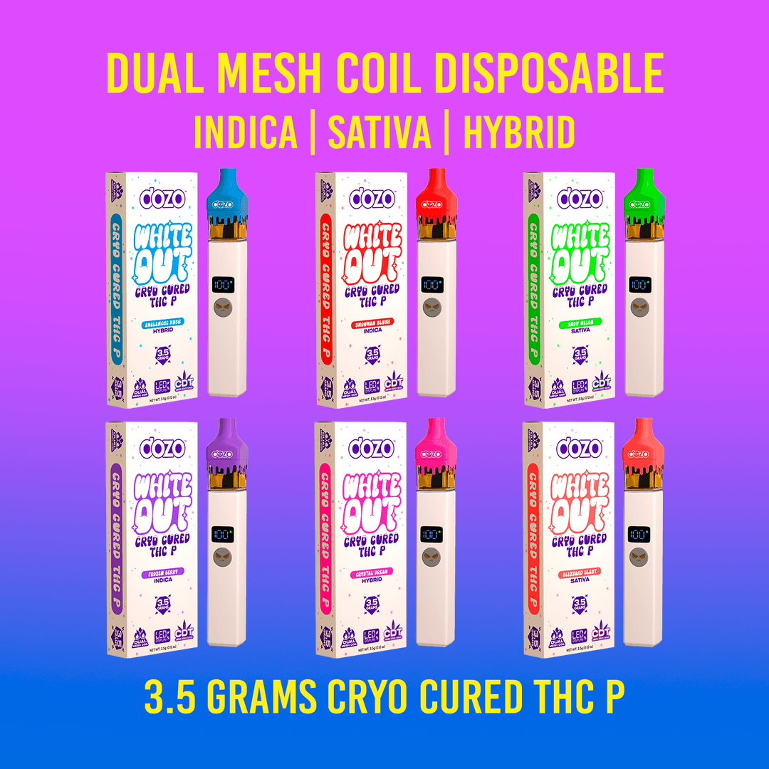 3.5g Dozo White-Out Disposable Vape