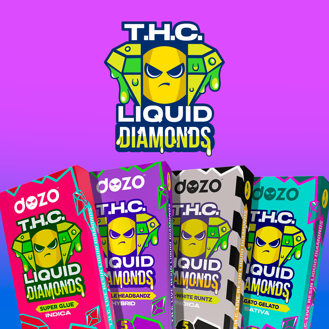 5g Liquid Diamonds Disposable | Deez Zkittles (Sativa)