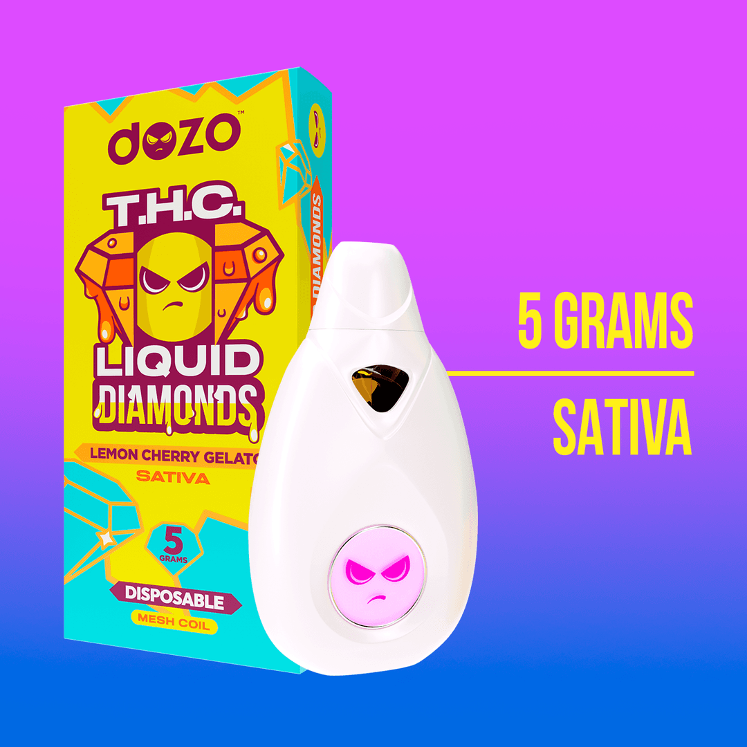 5g Liquid Diamonds Disposable | Deez Zkittles (Sativa)