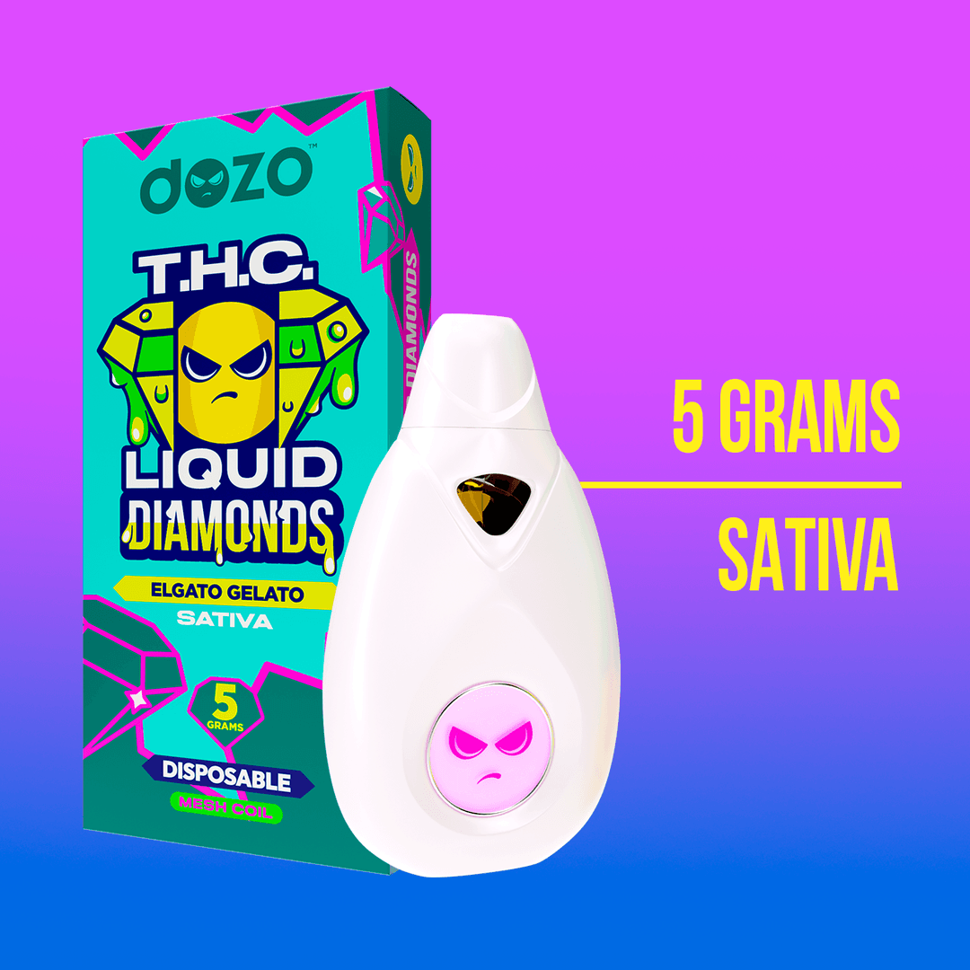 5g Liquid Diamonds Disposable | Deez Zkittles (Sativa)