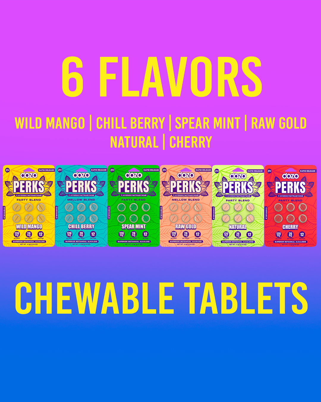 Dozo PERKS 7-OH 6-Pack