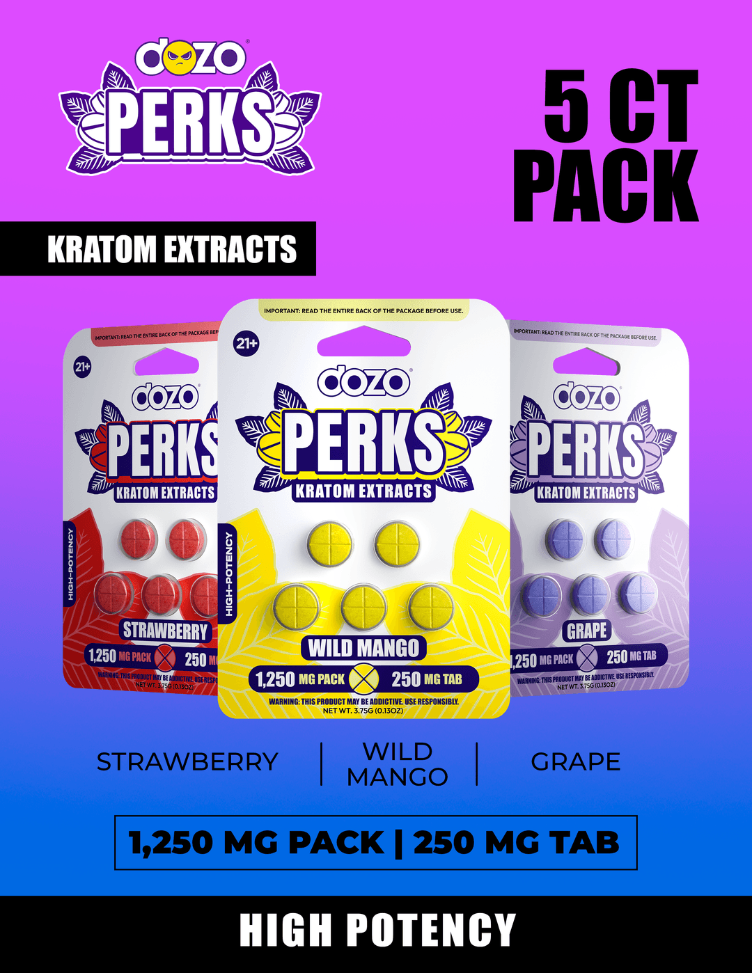 Dozo PERKS Kratom Extract
