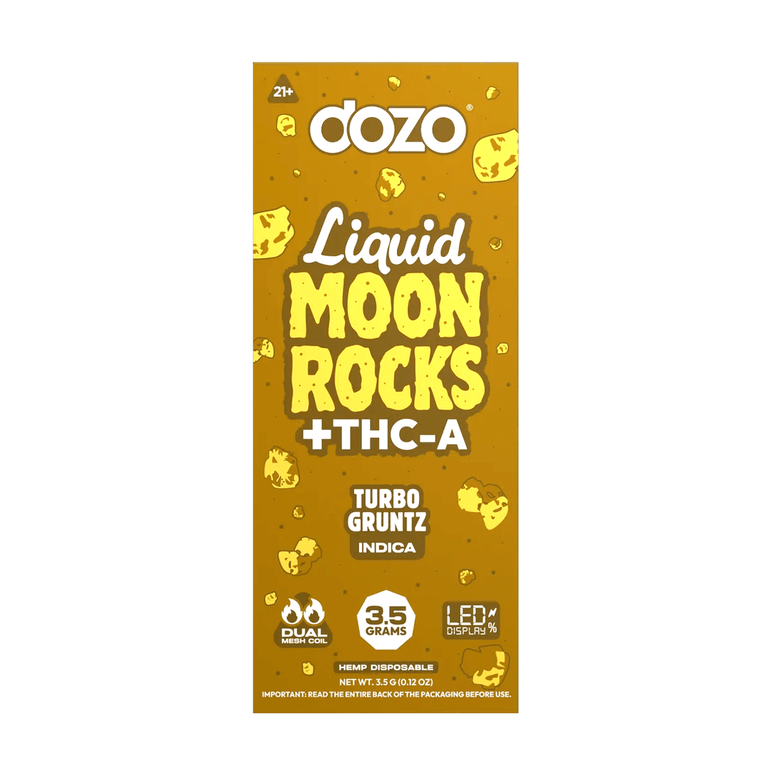 3.5 Dozo Liquid Moonrocks THC-A Disposable