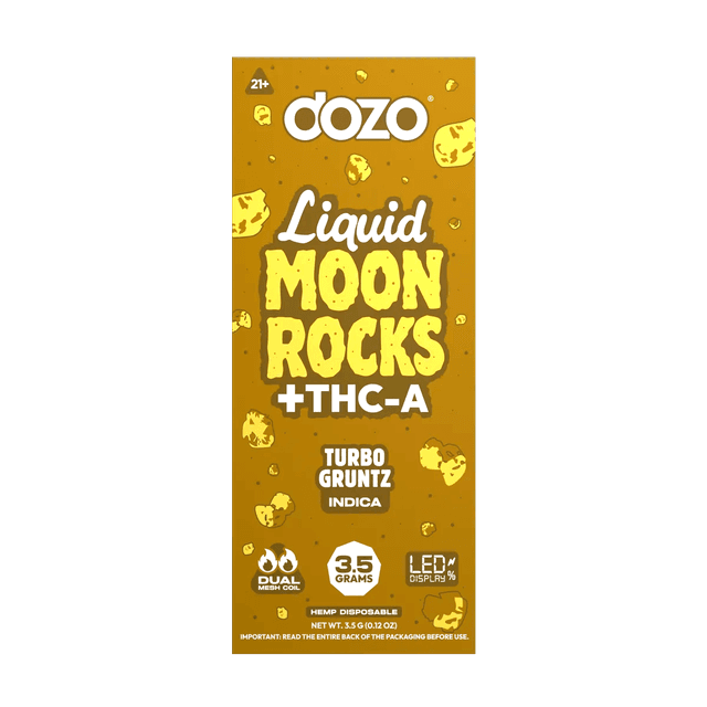 3.5 Dozo Liquid Moonrocks THC-A Disposable