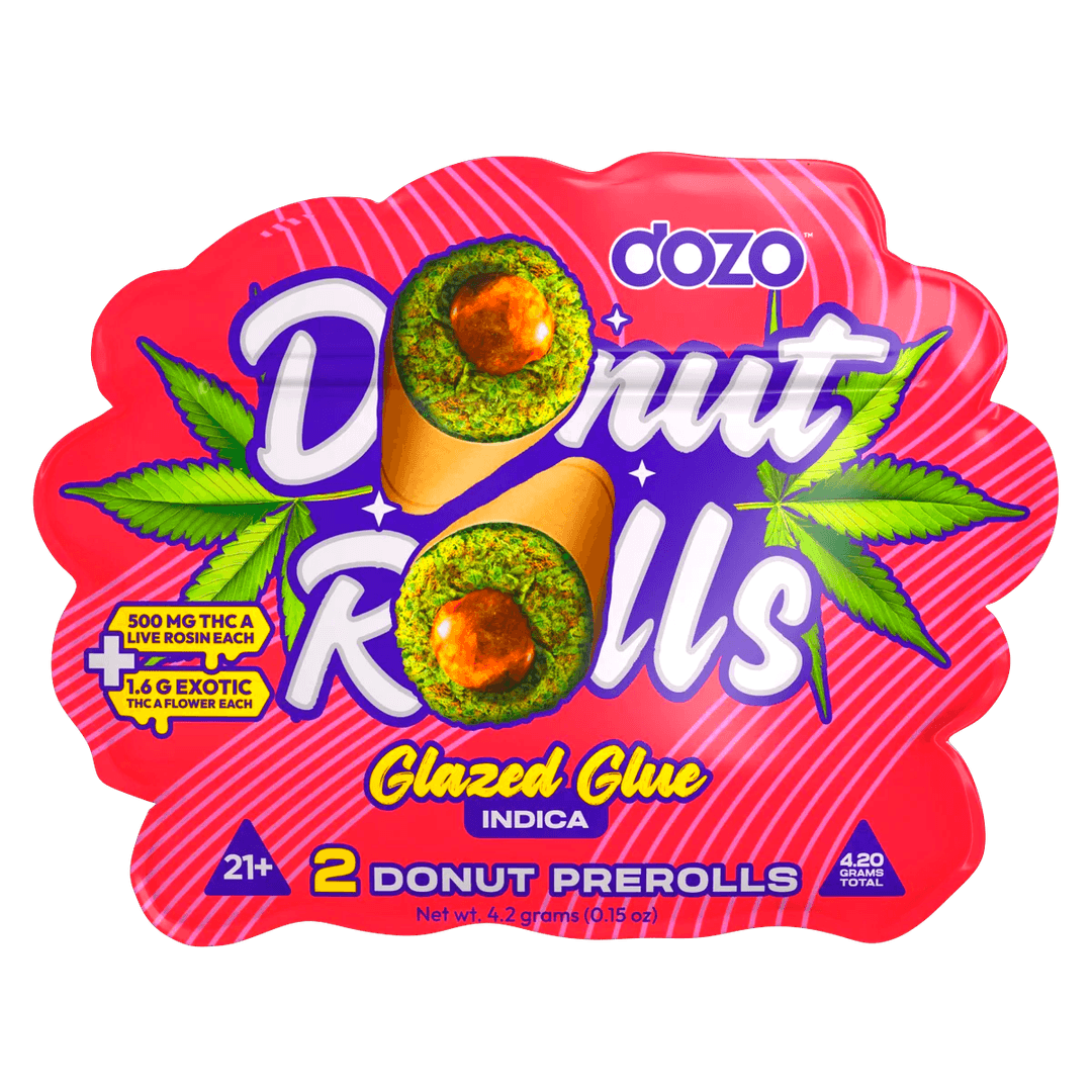 Dozo Donut Prerolls 4.20 g | Glazed Glue (Indica)