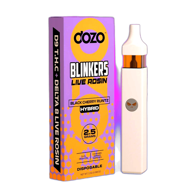 2.5g Dozo Blinkers Live Rosin Disposable Vape