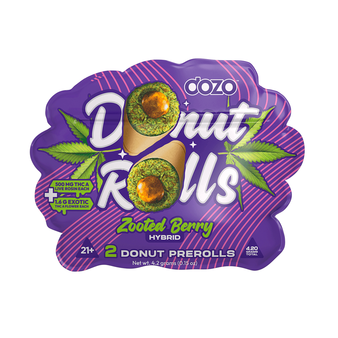 Dozo Donut Prerolls 4.20 g | Glazed Glue (Indica)