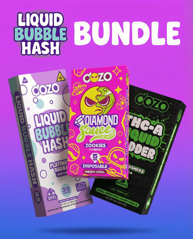 Bundle Liquid Bubble Hash THC-P